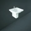 RAK Ceramics Resort Semi Pedestal For 50cm, 55cm And 60cm Basins - RSTHPED