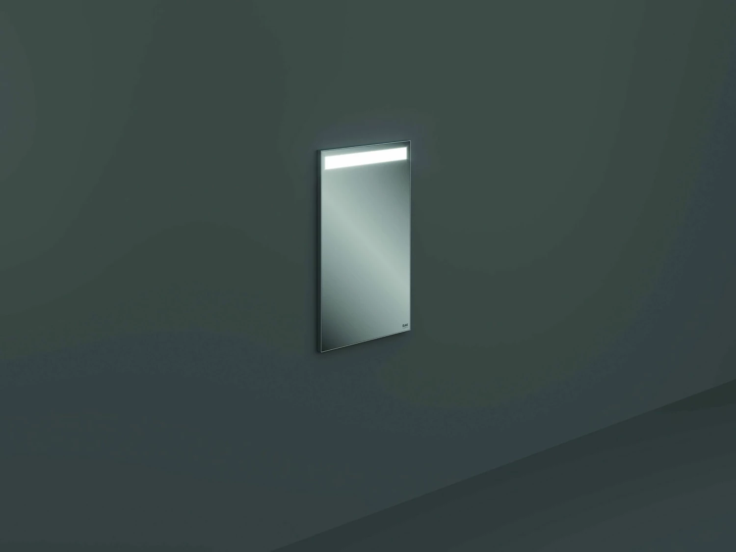 RAK Ceramics Joy Wall Hung Mirror With LED Light & Demister 40 X 68cm - JOYMR04068LED 1 RAK Ceramics Joy Wall Hung Mirror With LED Light & Demister 40 X 68cm - JOYMR04068LED