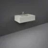 RAK Ceramics Precious 800mm Wall Mounted Counter Wash Basin With 0th In Macaubus - PRECT08347101A0