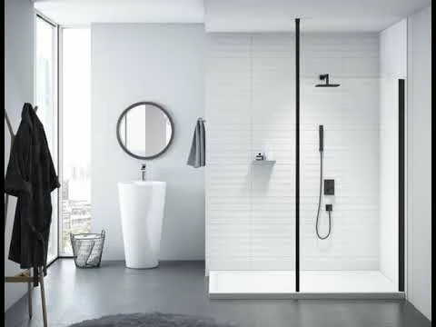 Merlyn Black Sliding Shower Door 1500mm With MStone Tray - BLKBFSL1500H 4 Merlyn Black Sliding Shower Door 1500mm With MStone Tray - BLKBFSL1500H - Image 4