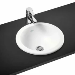 Ideal Standard Concept Sphere 380mm Countertop Basin 0 Tap Hole & Overflow - White - E502301