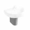 Ideal Standard Concept Semi-Pedestal For 500-600mm Basins - White - E783901