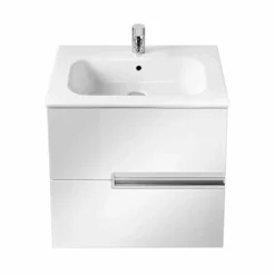 Roca Victoria-N 2 Drawer Vanity Unit & Basin 600mm - Gloss White - 855834806 14 Roca Victoria-N 2 Drawer Vanity Unit & Basin 600mm - Gloss White - 855834806 -IDEAL STANDARD Shop 1 14 81