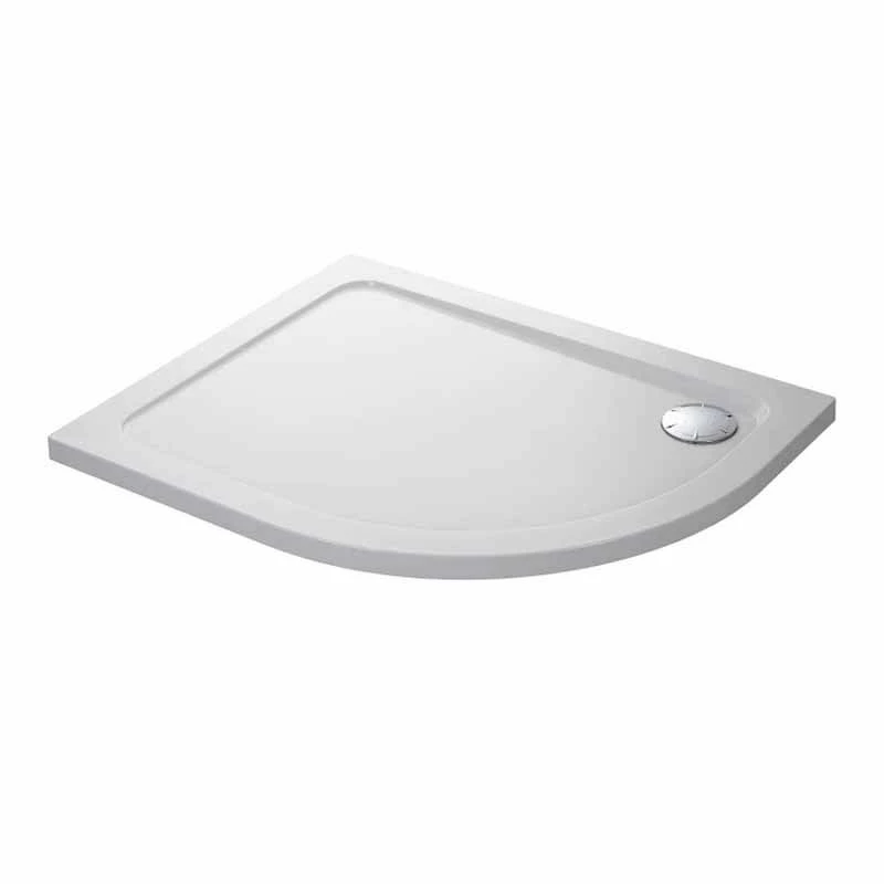 Mira Flight Low Offset Quadrant Shower Tray 1200 X 900mm LH - 1.1697.024.WH 1 Mira Flight Low Offset Quadrant Shower Tray 1200 X 900mm LH - 1.1697.024.WH