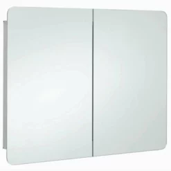 RAK Ceramics Duo Stainless Steel Double Cabinet With Mirrored Doors - 12SL380