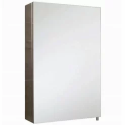 RAK Ceramics Cube Stainless Steel Single Cabinet With Single Mirrored Door - 12SL802