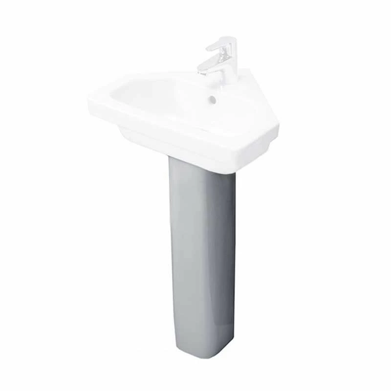 Essential IVY Slimline Full Pedestal Only White - EC7007 1 Essential IVY Slimline Full Pedestal Only White - EC7007