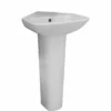 Essential VIOLET 450mm Corner Basin - EC6010