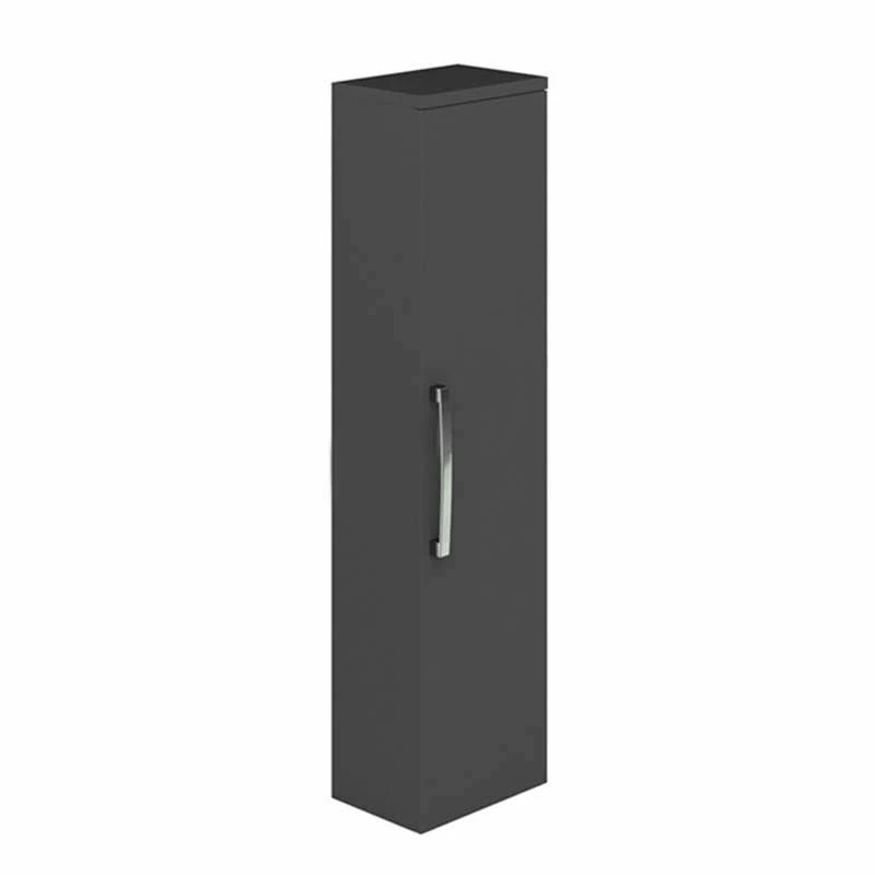 Essential NEVADA Wall Hung Column Unit 1 Door 350mm Wide Grey - EF307GR 1 Essential NEVADA Wall Hung Column Unit 1 Door 350mm Wide Grey - EF307GR