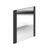 Essential VERMONT Bathroom Mirror Rectangular 600x600mm Dark Grey - EF408DG