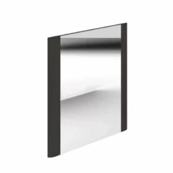 Essential VERMONT Bathroom Mirror Rectangular 600x600mm Dark Grey - EF408DG