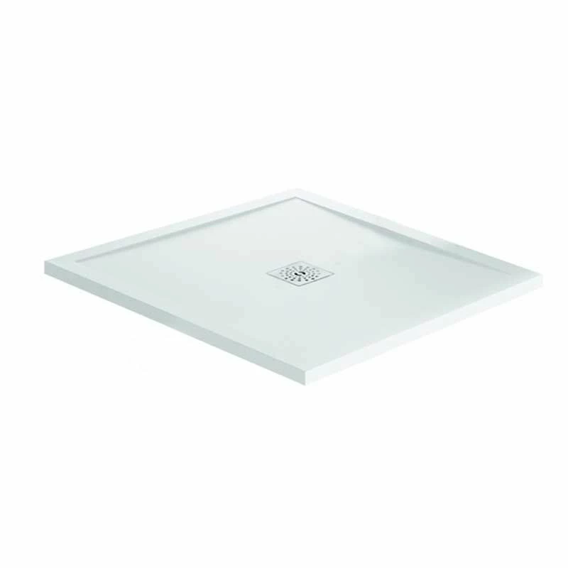 April Waifer Square Shower Tray - Gloss White - 800 X 800mm - 5403/000 1 April Waifer Square Shower Tray - Gloss White - 800 X 800mm - 5403/000