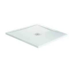 April Waifer Square Shower Tray - Gloss White - 900 X 900mm - 5407/000