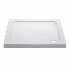 April Slimline Square Shower Tray Ex. 90mm Waste 760mm X 760mm - TR9-7676