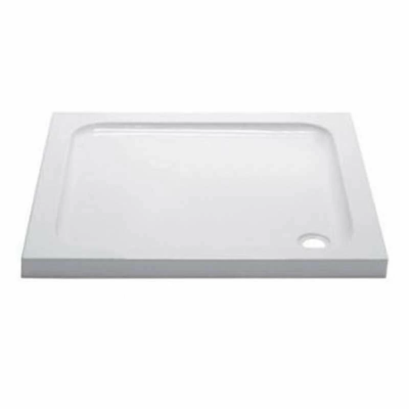 April Slimline Square Shower Tray Ex. 90mm Waste 800mm X 800mm - TR9-8080 1 April Slimline Square Shower Tray Ex. 90mm Waste 800mm X 800mm - TR9-8080