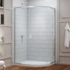 Merlyn 8 Series 1 Door Offset Quadrant Shower Enclosure 1200mm X 800mm - M83243