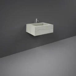 RAK Ceramics Precious 600mm Wall Mounted Counter Wash Basin With 0th In Macaubus - PRECT06347101A0
