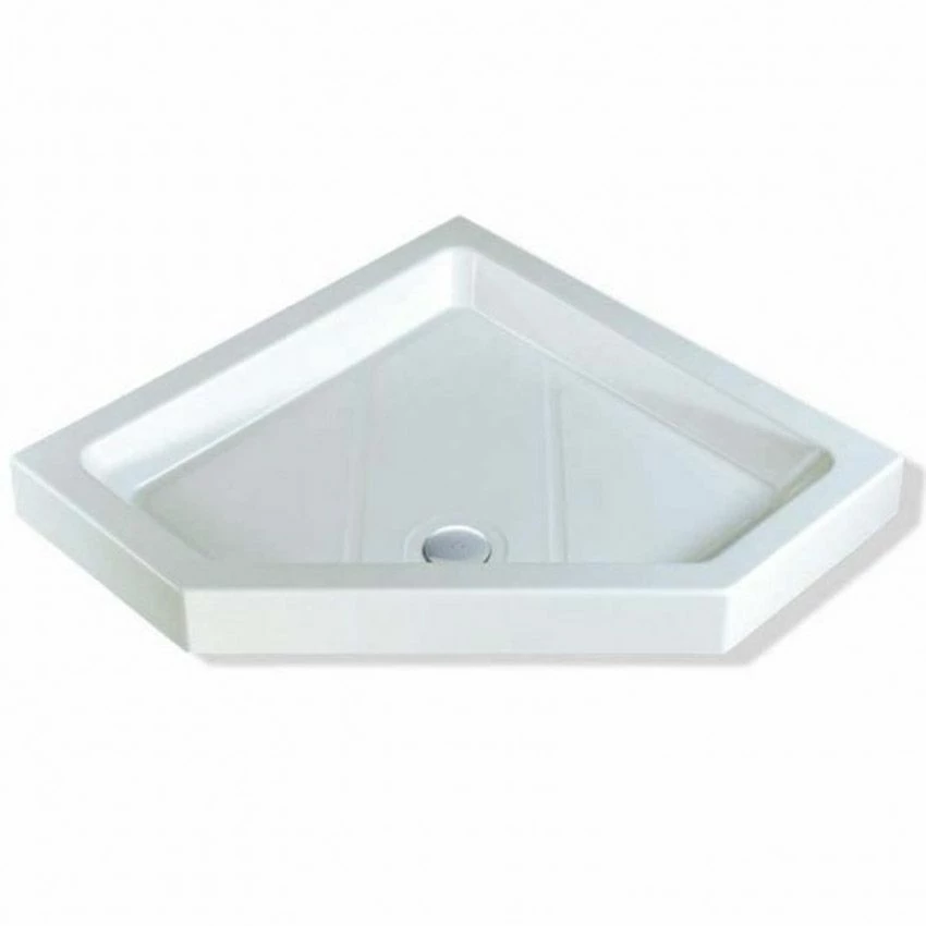 MX Classic Pentangle Gel Coated Shower Tray 1000mm X 1000mm - UAS 1 MX Classic Pentangle Gel Coated Shower Tray 1000mm X 1000mm - UAS