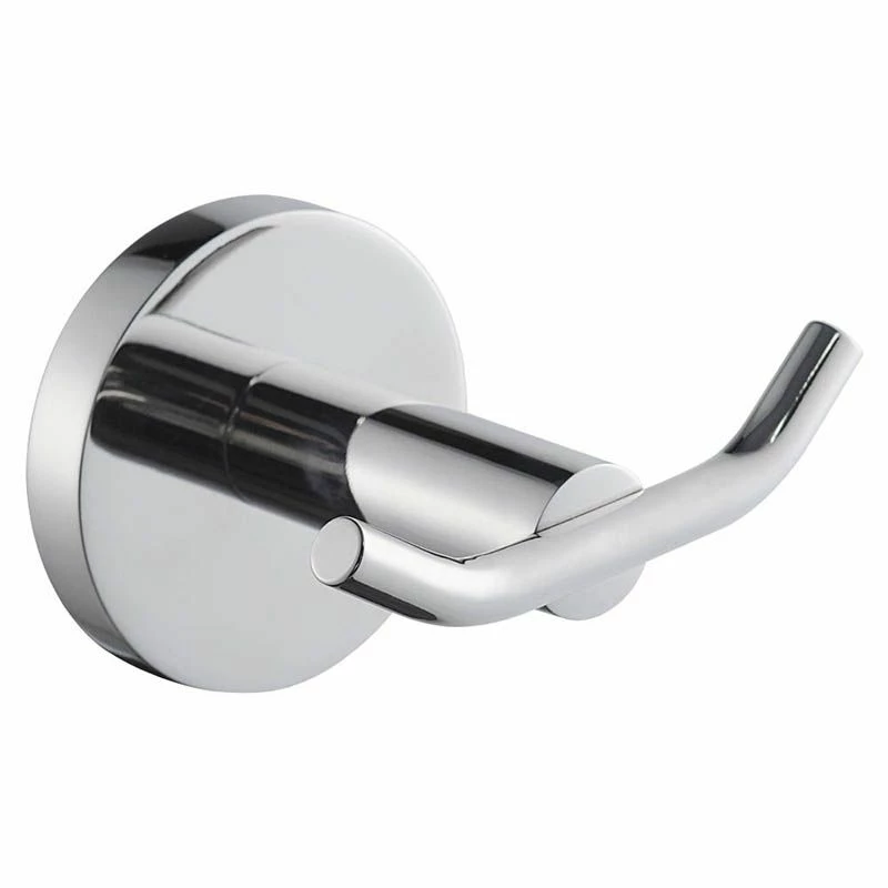 KWC DVS Firmus FIRX0110HP Wall Mounted Double Robe Hook - Stainless Steel - 201.0488.596 1 KWC DVS Firmus FIRX0110HP Wall Mounted Double Robe Hook - Stainless Steel - 201.0488.596