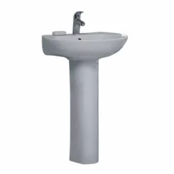 Essential OCEAN Basin + Full Pedestal Pack 560mm Wide 2 Tap Holes - EC020