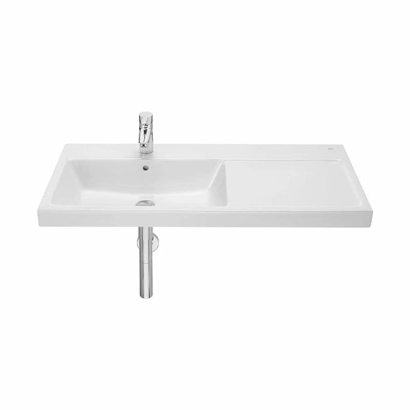 Roca The Gap 1TH 460mm Wall Hung Basin - White - 3270MB000 1 Roca The Gap 1TH 460mm Wall Hung Basin - White - 3270MB000