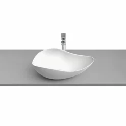 Roca Ruy Ohtake 540mm Countertop Basin - Matt White - 327A13620