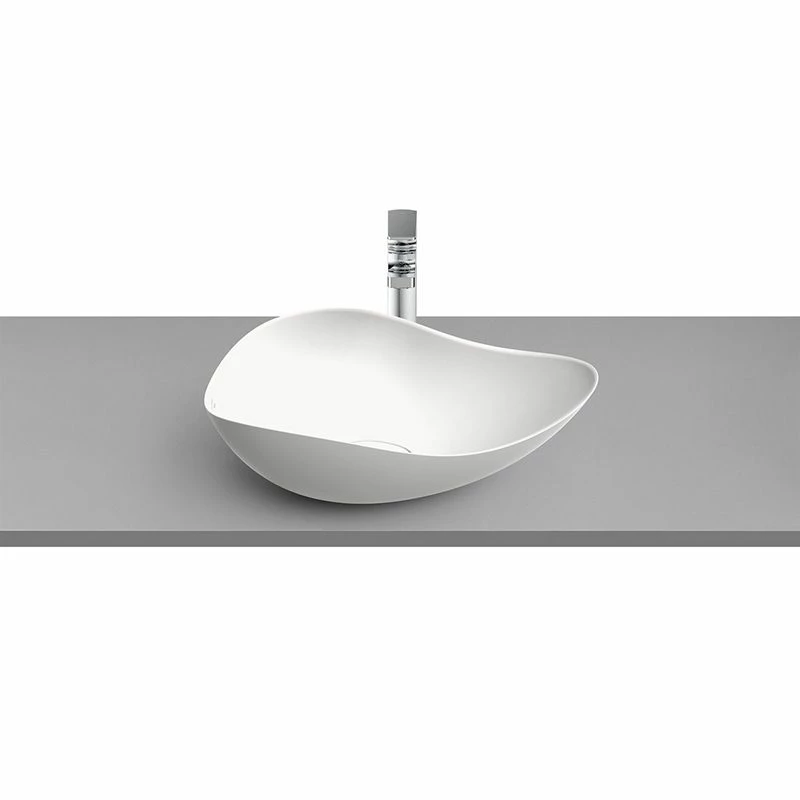 Roca Ruy Ohtake 540mm Countertop Basin - Matt White - 327A13620 1 Roca Ruy Ohtake 540mm Countertop Basin - Matt White - 327A13620