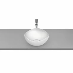 Roca Ruy Ohtake 375mm Countertop Basin - Beige - 327A15650