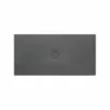 Roca Cratos 1600 X 800mm Superslim Shower Tray With Waste - Onyx - 3740L2640