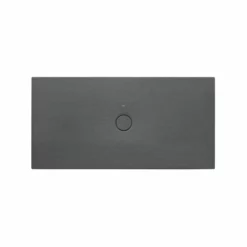 Roca Cratos 1600 X 800mm Superslim Shower Tray With Waste - Onyx - 3740L2640