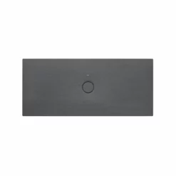 Roca Cratos 1600 X 700mm Superslim Shower Tray With Waste - Onyx - 3740L3640