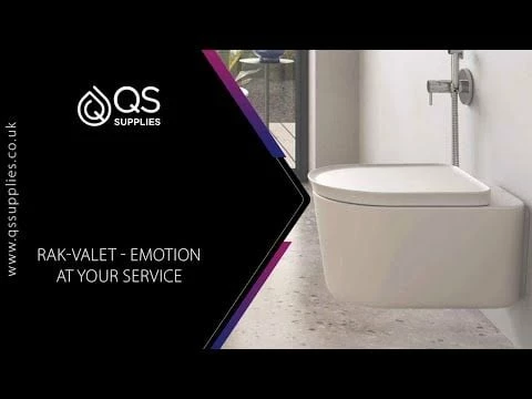 RAK Ceramics Valet 112cm Countertop Left Ledge Basin 0 Tap Hole - Gloss White - VALWB11300AWHA 2 RAK Ceramics Valet 112cm Countertop Left Ledge Basin 0 Tap Hole - Gloss White - VALWB11300AWHA - Image 2