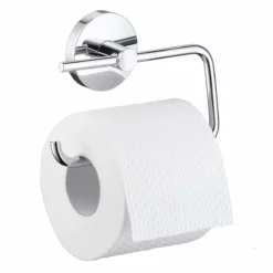 Hansgrohe Logis Toilet Roll Holder Without Cover - Chrome - 40526000
