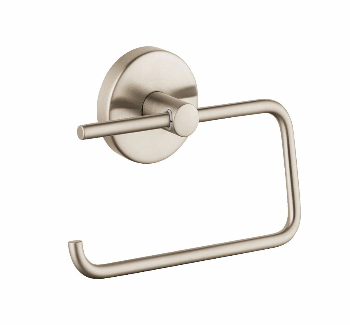 Hansgrohe Logis Toilet Roll Holder Without Cover - Brushed Nickel - 40526820 1 Hansgrohe Logis Toilet Roll Holder Without Cover - Brushed Nickel - 40526820