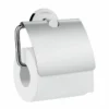 Hansgrohe Logis Universal Toilet Roll Holder With Cover - Chrome - 41723000