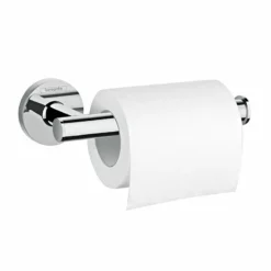 Hansgrohe Logis Universal Toilet Roll Holder Without Cover - Chrome - 41726000