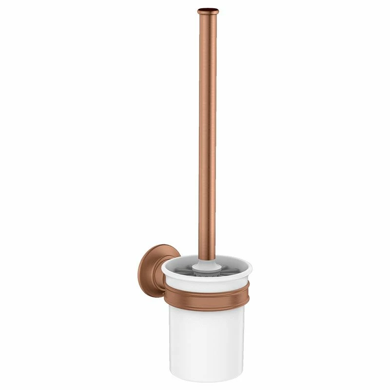 AXOR Montreux Toilet Brush Holder - Brushed Red Gold - 42035310 1 AXOR Montreux Toilet Brush Holder - Brushed Red Gold - 42035310