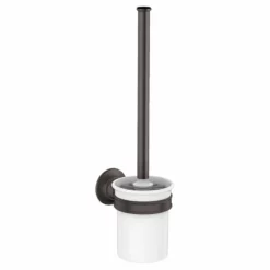 AXOR Montreux Toilet Brush Holder - Brushed Black Chrome - 42035340