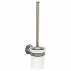 AXOR Montreux Toilet Brush Holder - Stainless Steel Optic - 42035800