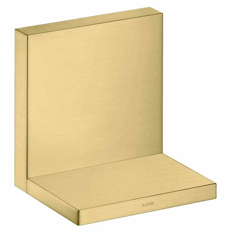 Axor ShowerSolutions Shelf 120mm X 120mm - Brushed Gold Optic - 40872250 1 Axor ShowerSolutions Shelf 120mm X 120mm - Brushed Gold Optic - 40872250