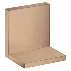 Axor ShowerSolutions Shelf 120mm X 120mm - Brushed Red Gold - 40872310