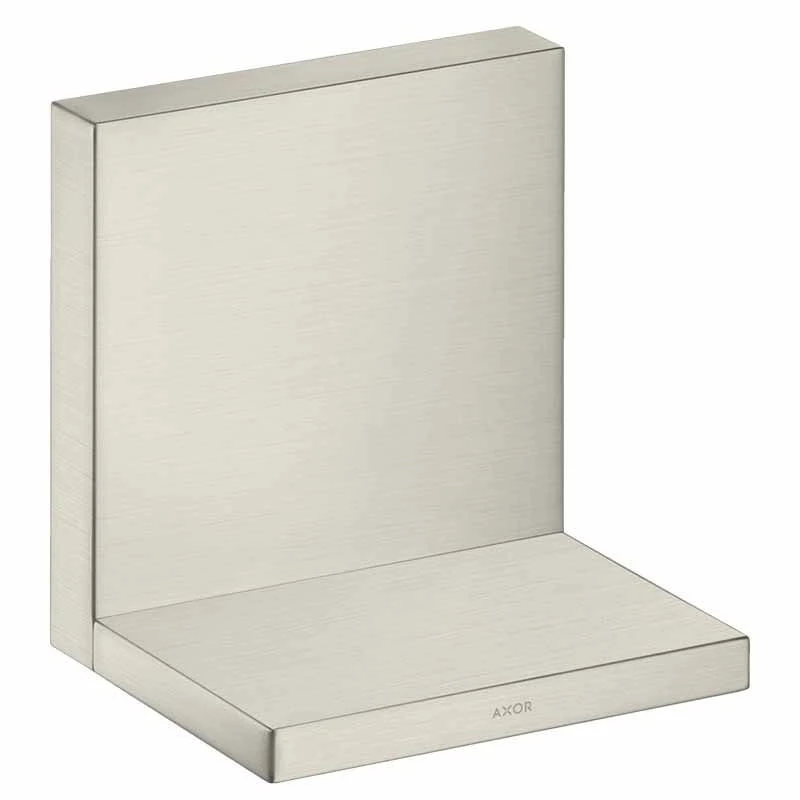 Axor ShowerSolutions Shelf 120mm X 120mm - Stainless Steel Optic - 40872800 1 Axor ShowerSolutions Shelf 120mm X 120mm - Stainless Steel Optic - 40872800