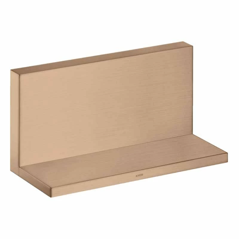 Axor ShowerSolutions Shelf 240mm X 120mm - Brushed Red Gold - 40873310 1 Axor ShowerSolutions Shelf 240mm X 120mm - Brushed Red Gold - 40873310