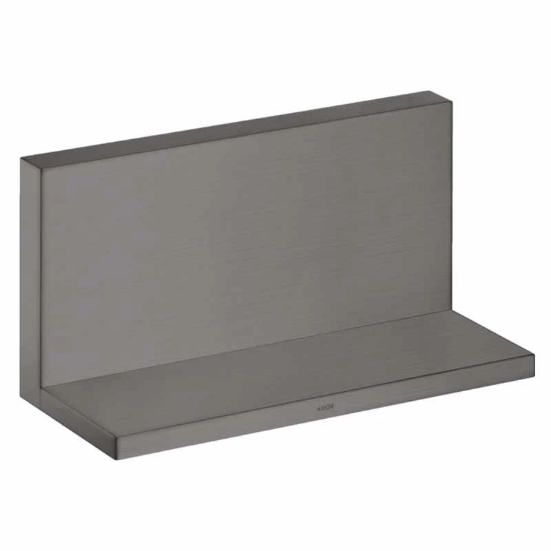 Axor ShowerSolutions Shelf 240mm X 120mm - Brushed Black Chrome - 40873340 1 Axor ShowerSolutions Shelf 240mm X 120mm - Brushed Black Chrome - 40873340