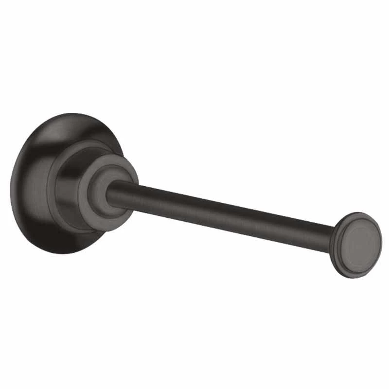 Axor Montreux Toilet Roll Holder Without Cover - Brushed Black Chrome - 42028340 1 Axor Montreux Toilet Roll Holder Without Cover - Brushed Black Chrome - 42028340