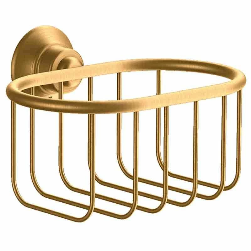 Axor Montreux Wall-Mounted Corner Basket 160x101mm - Brushed Gold Optic - 42065250 1 Axor Montreux Wall-Mounted Corner Basket 160x101mm - Brushed Gold Optic - 42065250