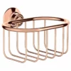 Axor Montreux Wall-Mounted Corner Basket 160x101mm - Polished Red Gold - 42065300