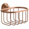 Axor Montreux Wall-Mounted Corner Basket 160x101mm - Brushed Red Gold - 42065310