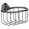 Axor Montreux Wall-Mounted Corner Basket 160x101mm - Polished Black Chrome - 42065330