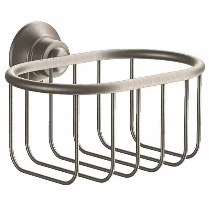 Axor Montreux Wall-Mounted Corner Basket 160x101mm - Stainless Steel Optic - 42065800 1 Axor Montreux Wall-Mounted Corner Basket 160x101mm - Stainless Steel Optic - 42065800